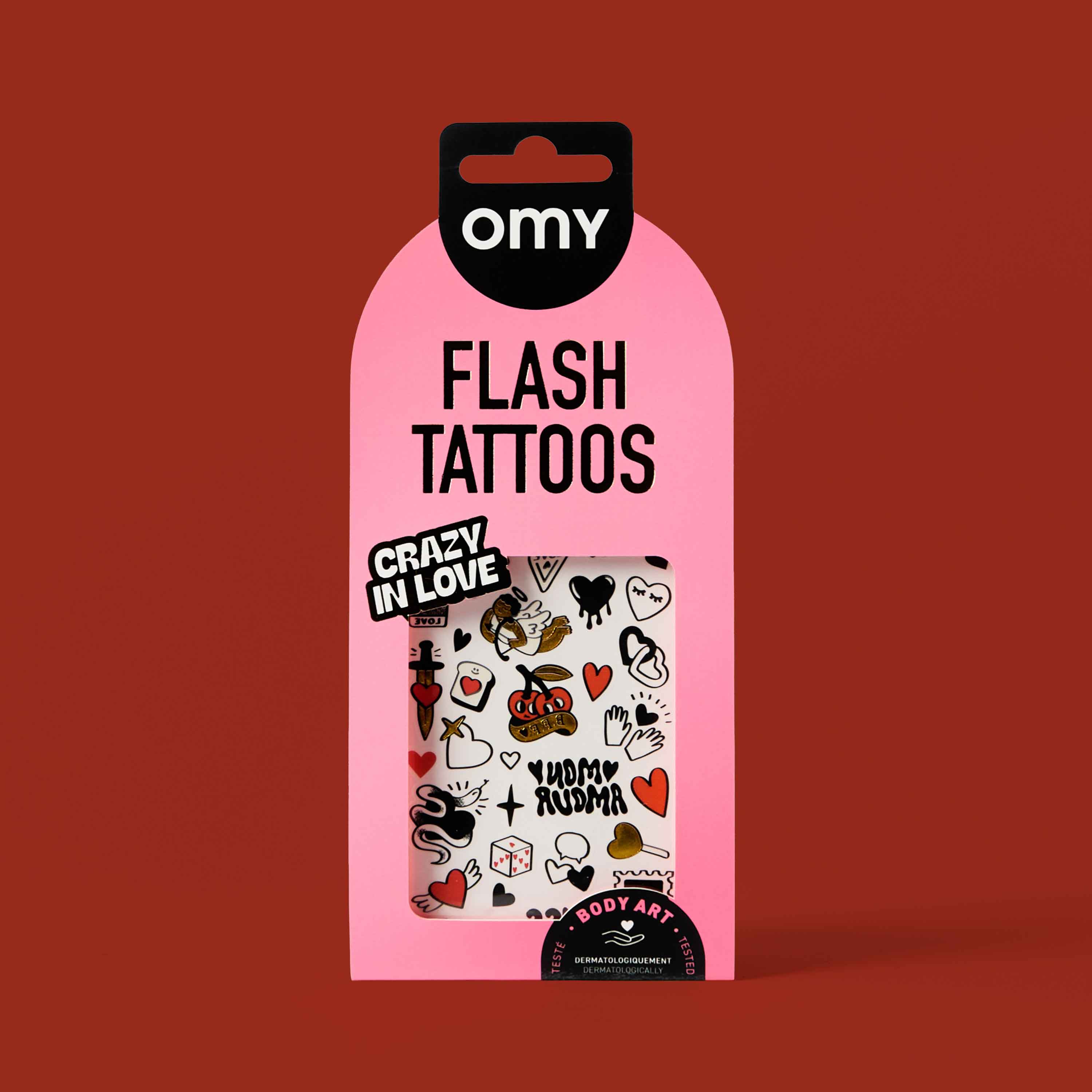 FLASH TATTOO - I LOVE YOU