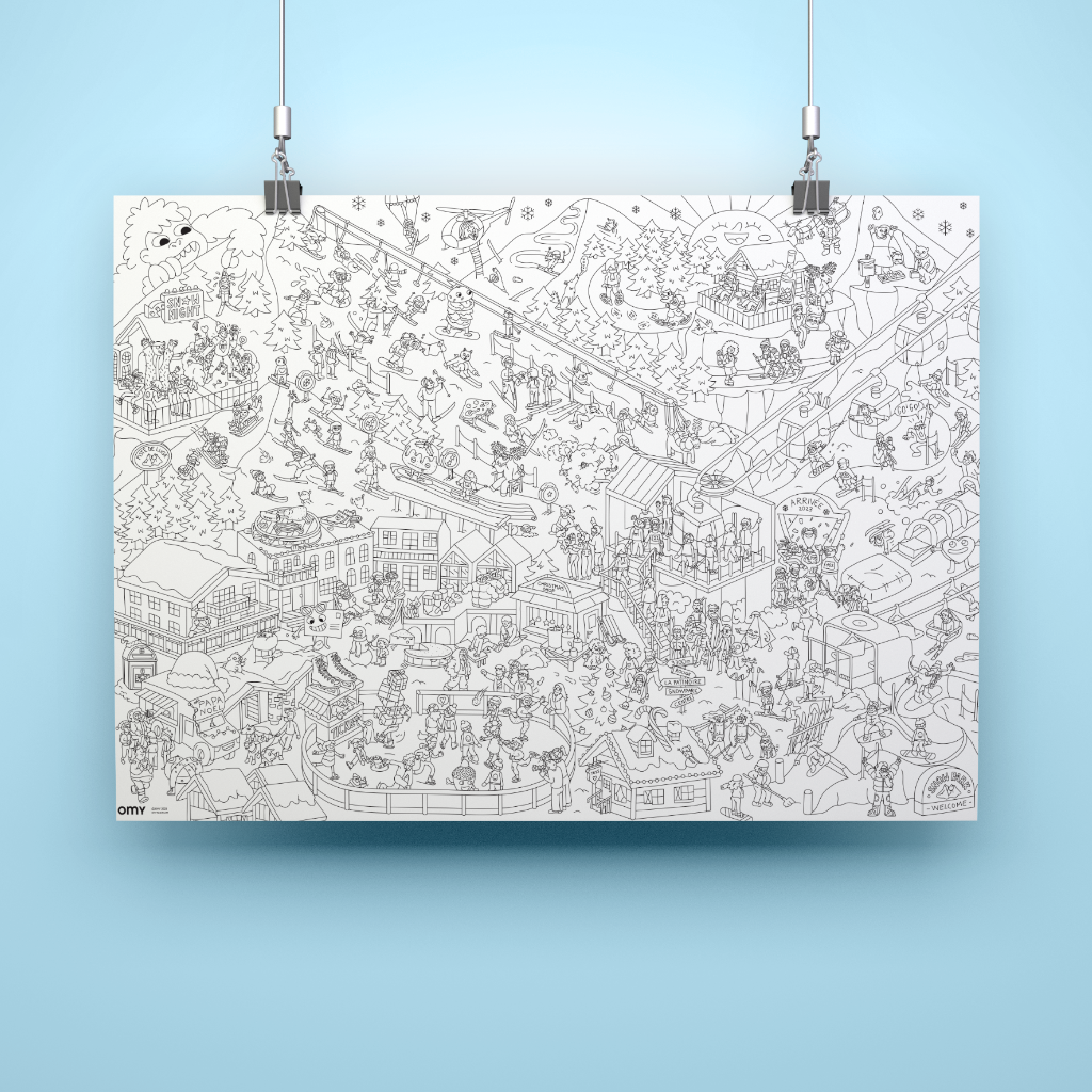 I ❤️ Winter - Giant poster
