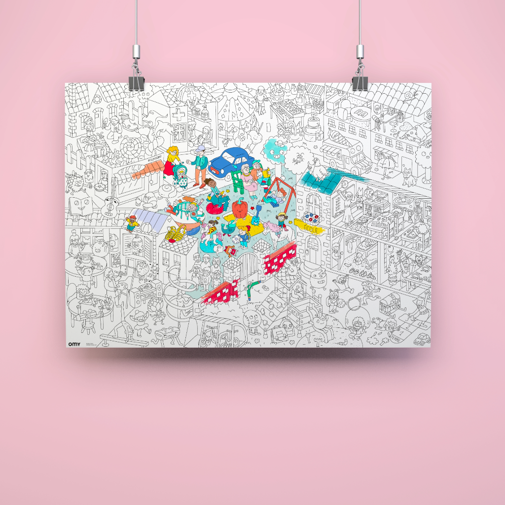 kids life giant poster