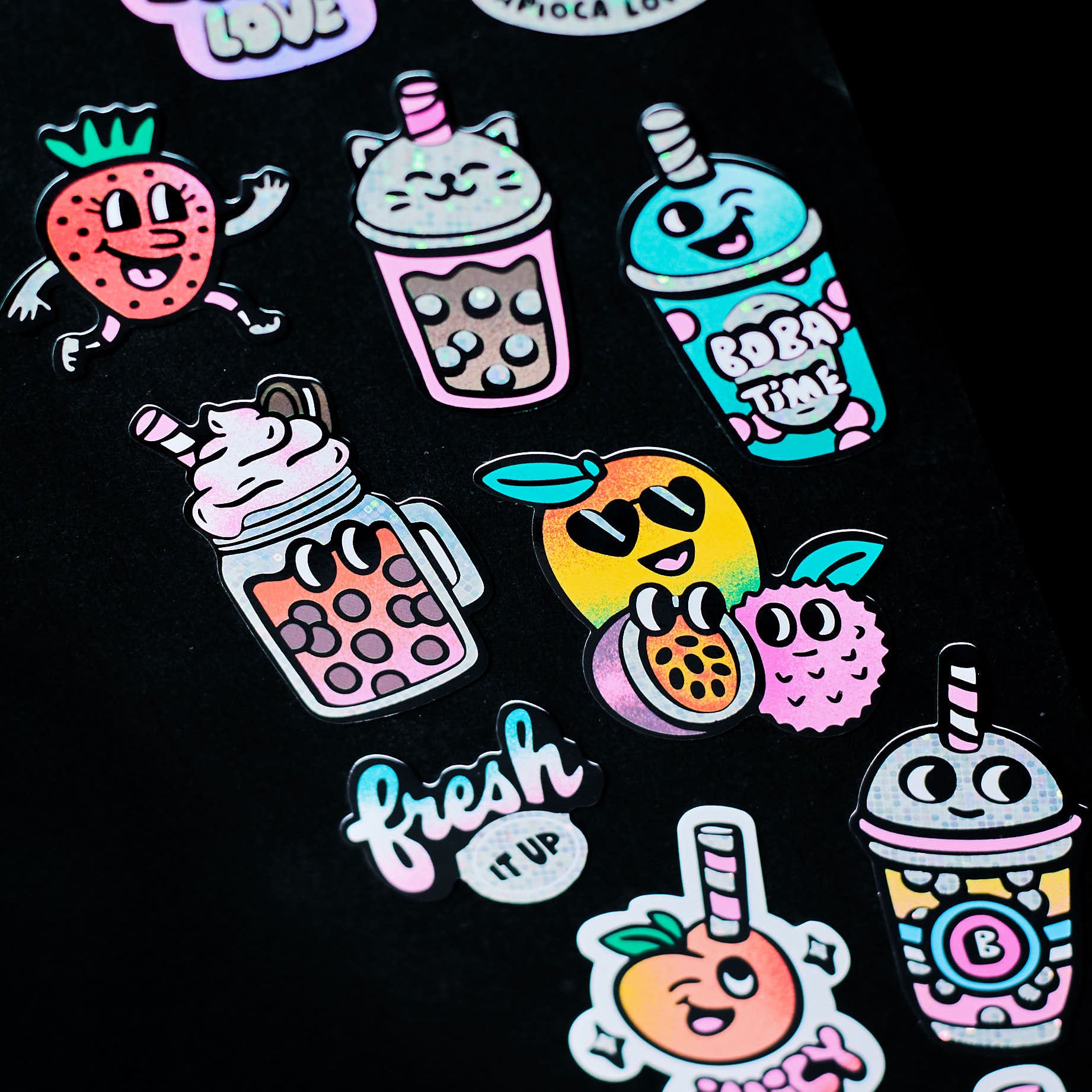 STICKER BIG BUBBLE TEA