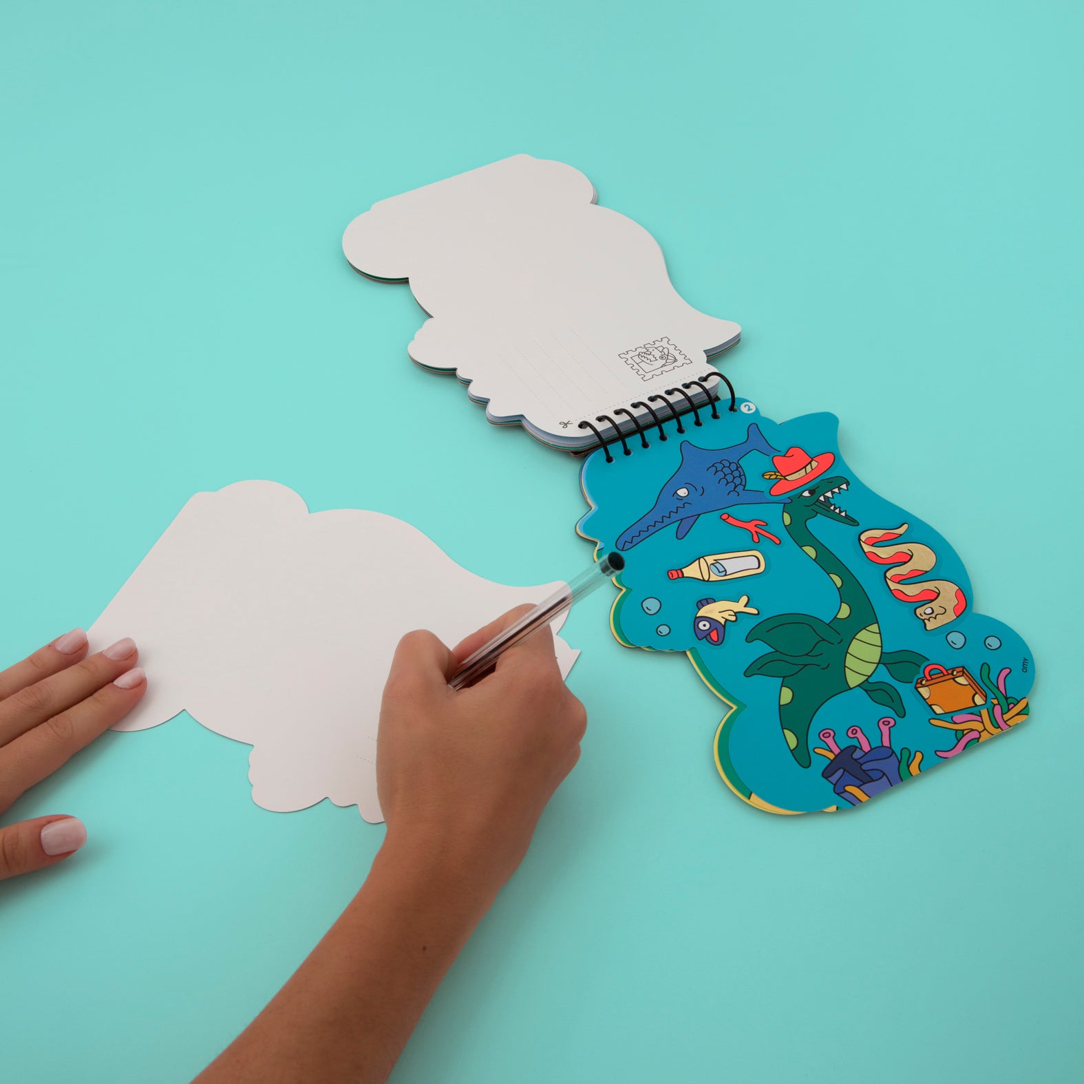 Sticker activity book - Dino