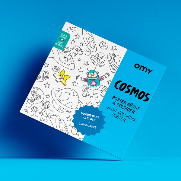 Cosmos Giant Coloring Poster | Official Site Omy Maison US