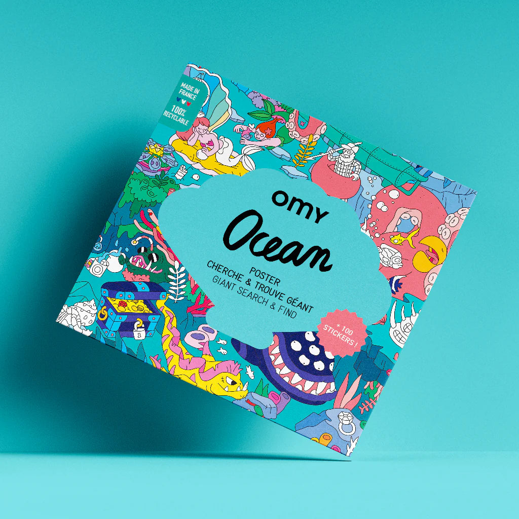 Ocean - Sticker poster
