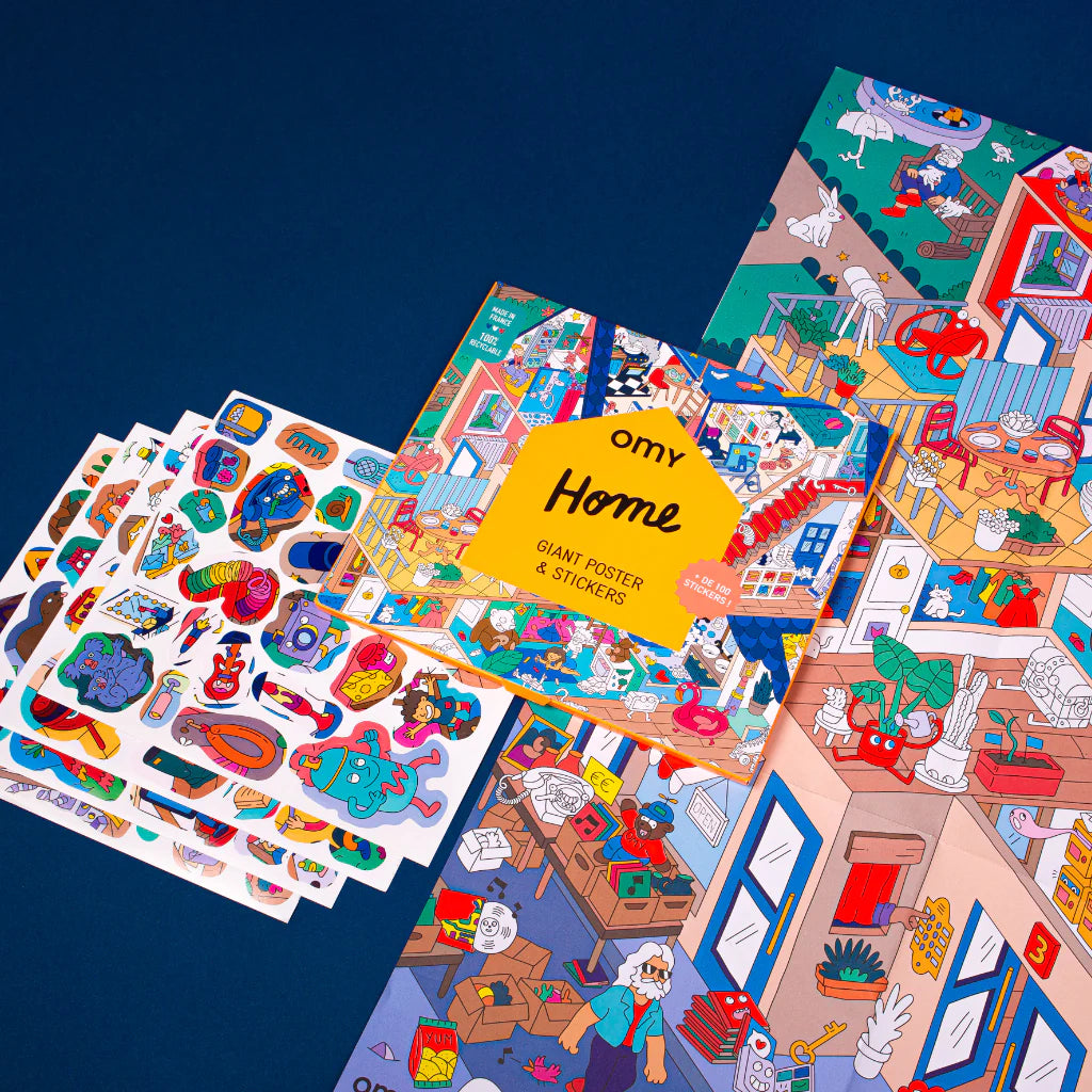 Home - Giant Sticker Poster