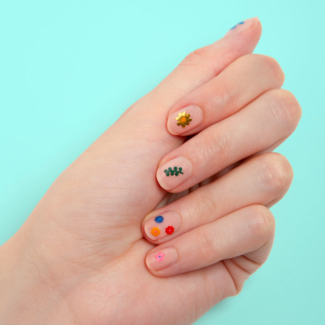 Flower - Nail art