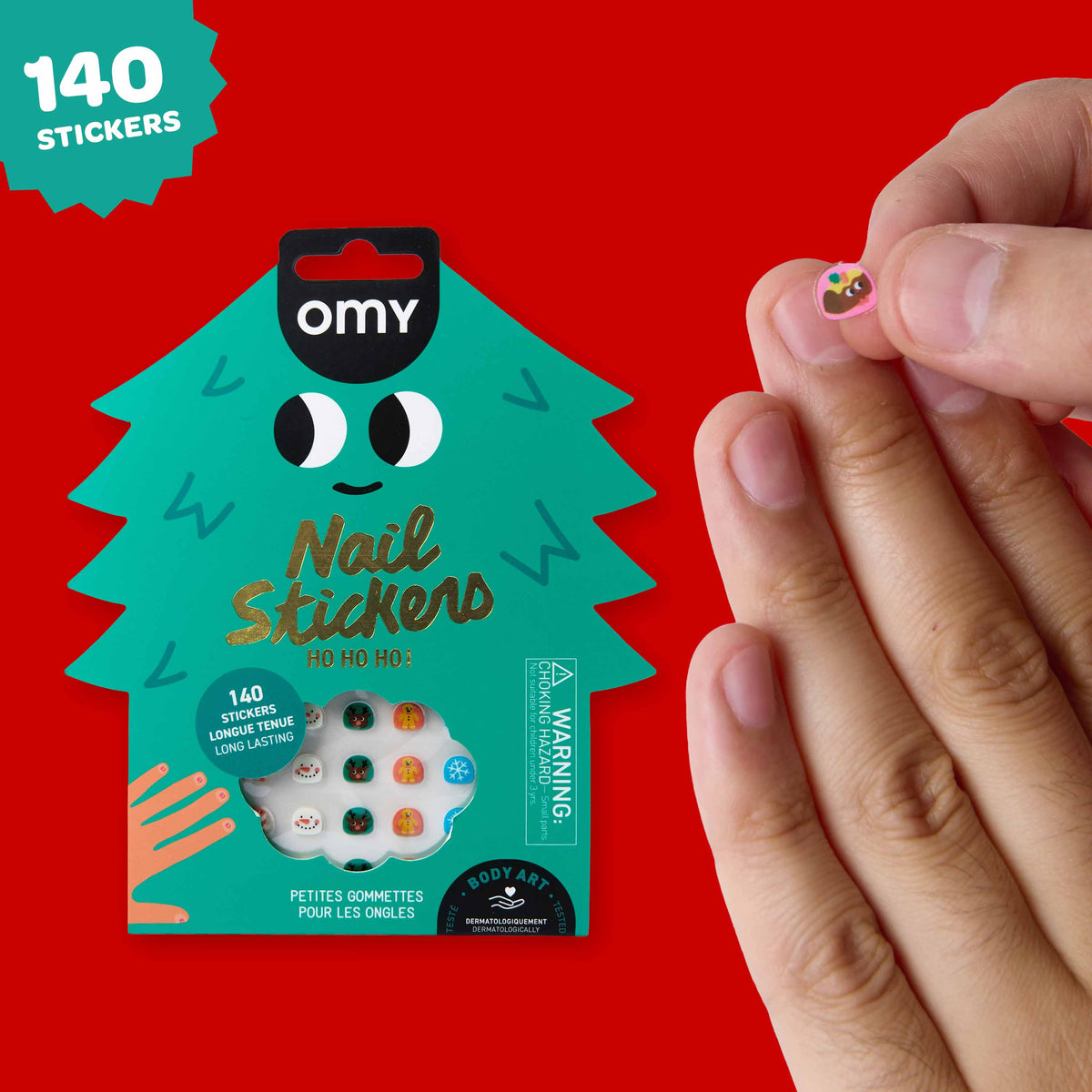 NAIL STICKERS - HOHOHO