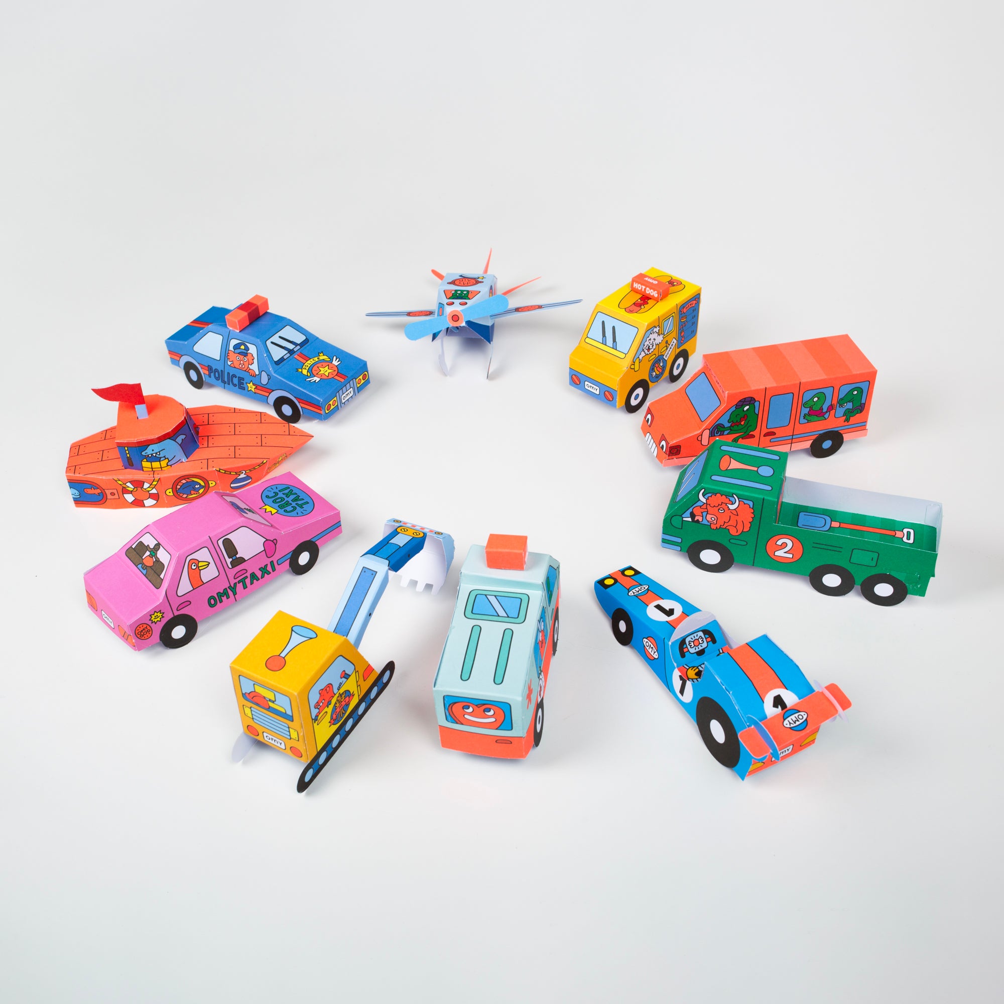Vehicle - Paper Toys