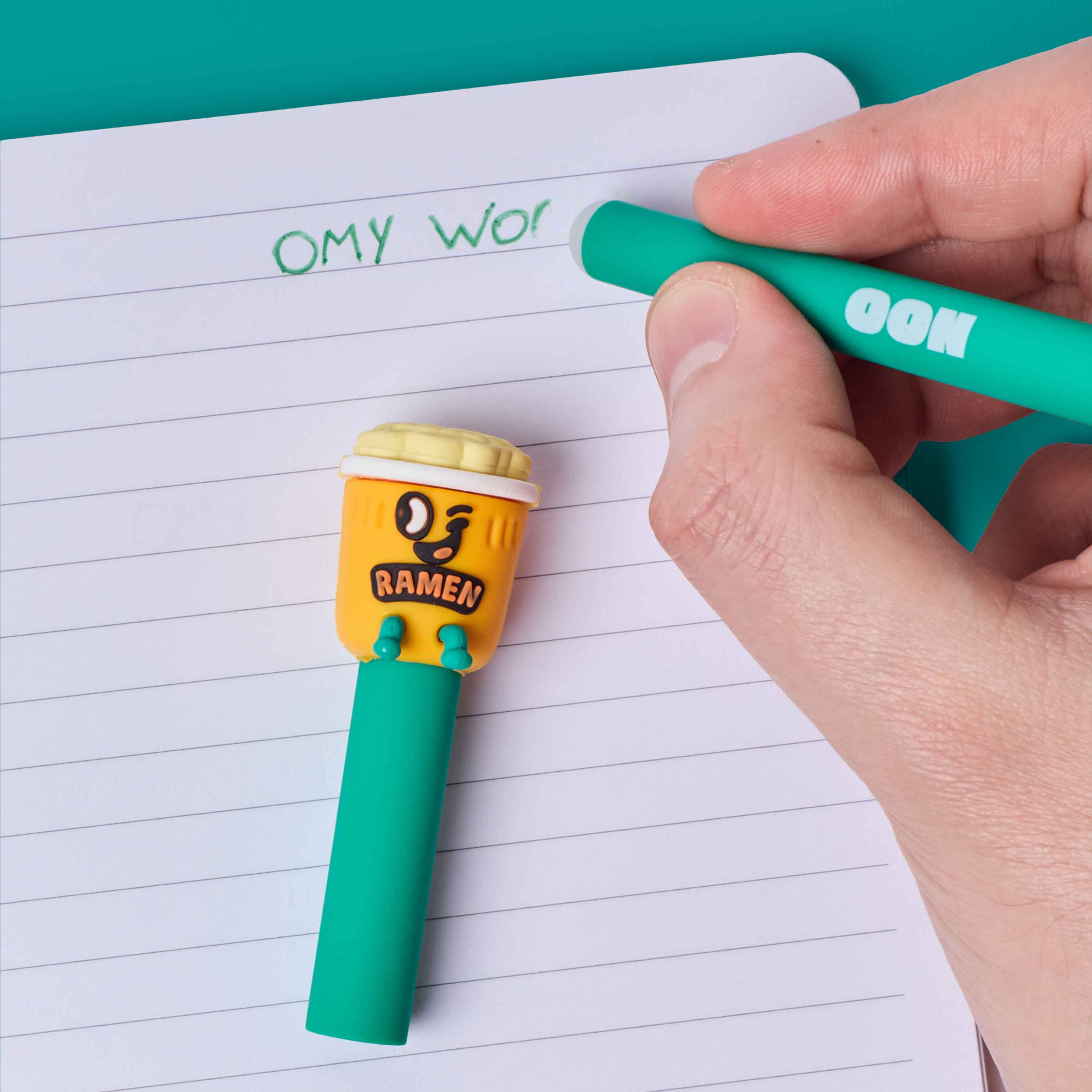 OMY Pen Buddies Mewchi & Noo – Erasable Gel Pens