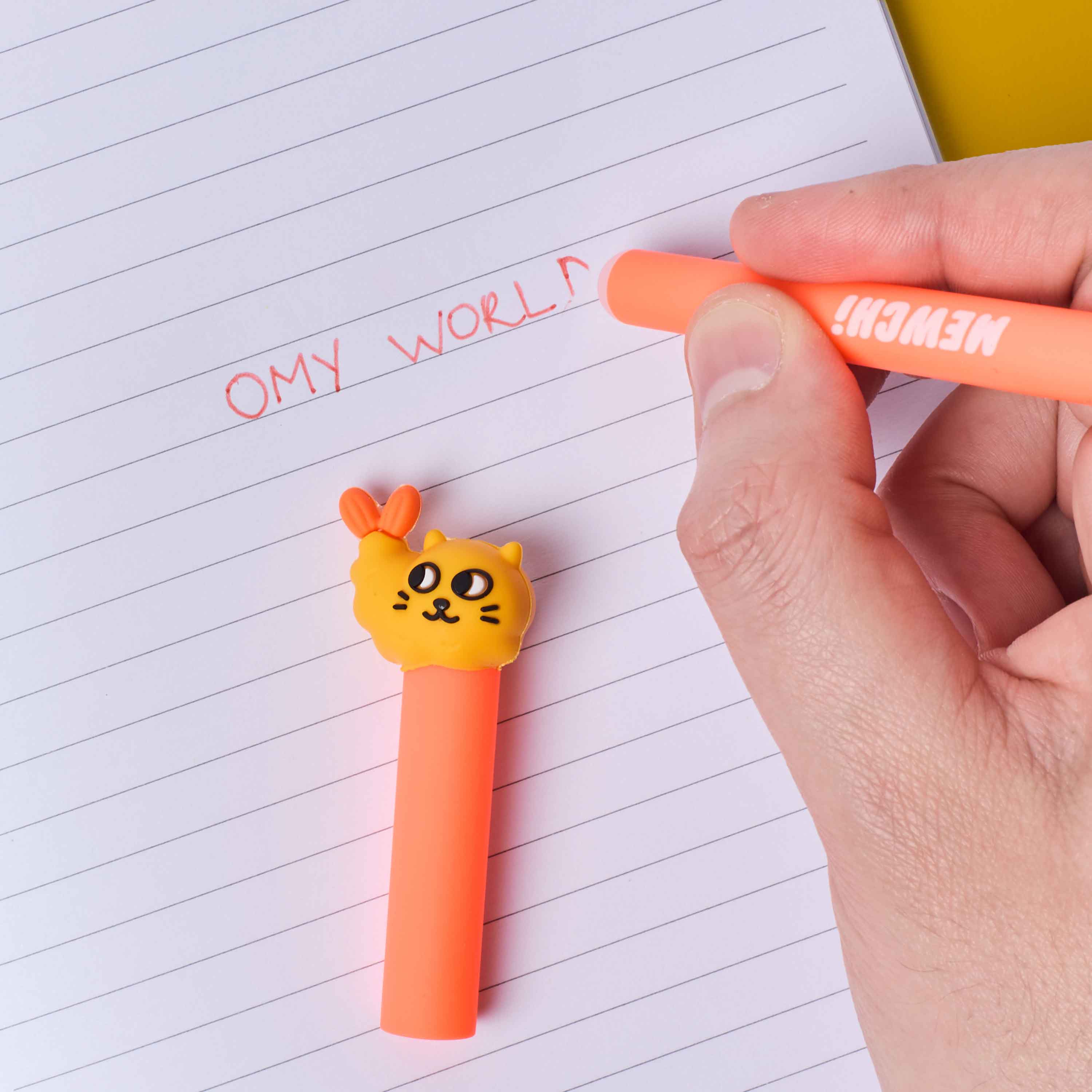 OMY Pen Buddies Mewchi & Noo – Erasable Gel Pens